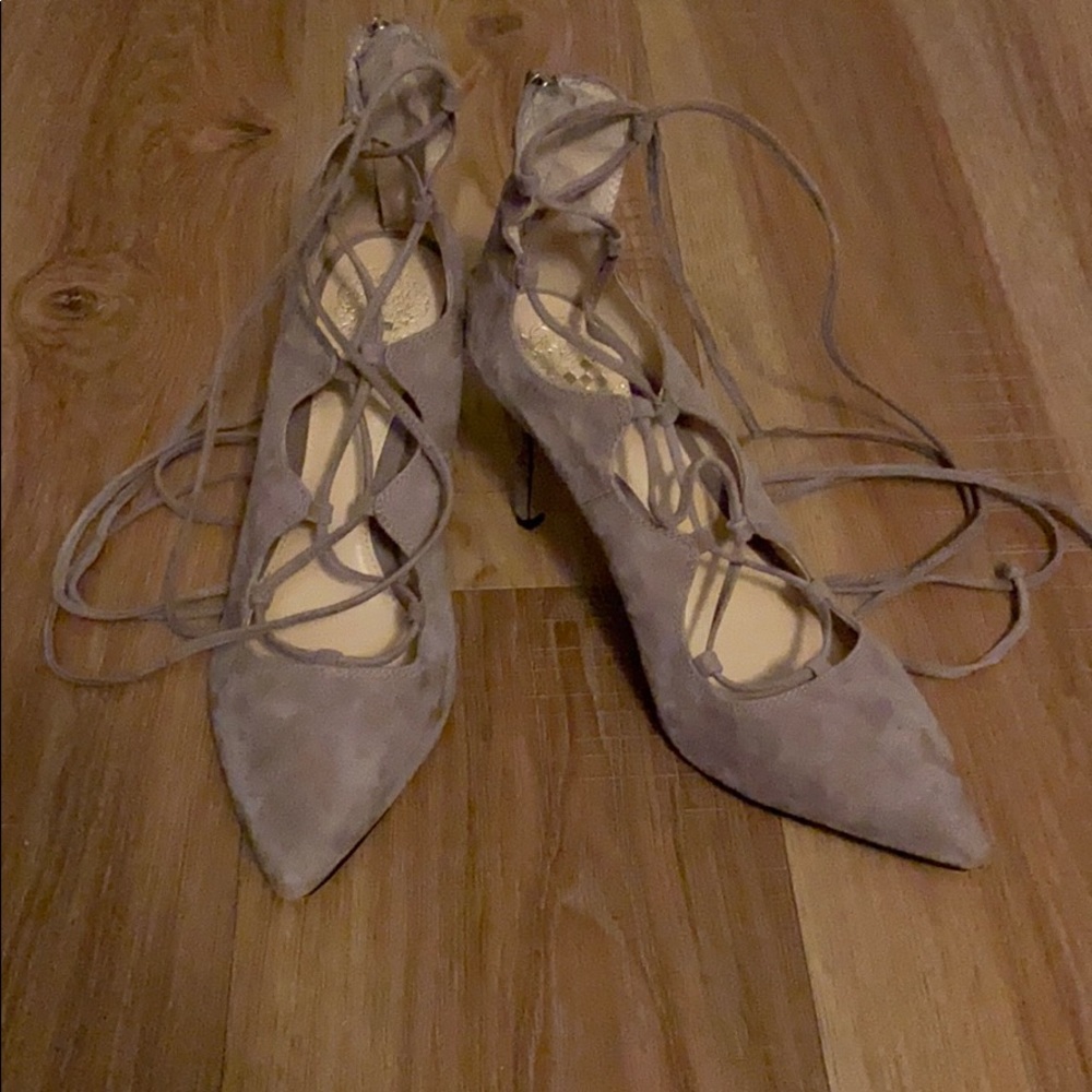 Vince Camuto Lace Up Heels - 8